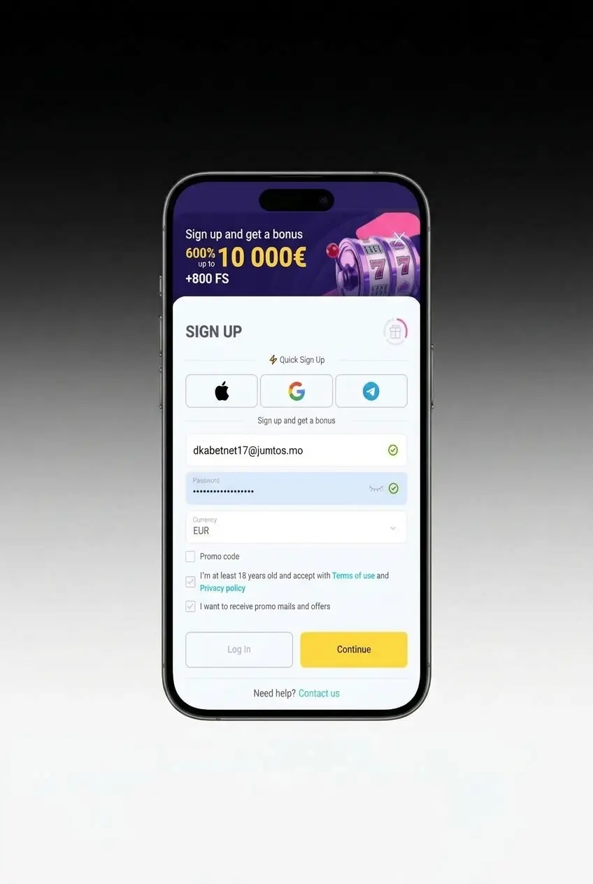 Weddenschap plaatsen in de Igobet app