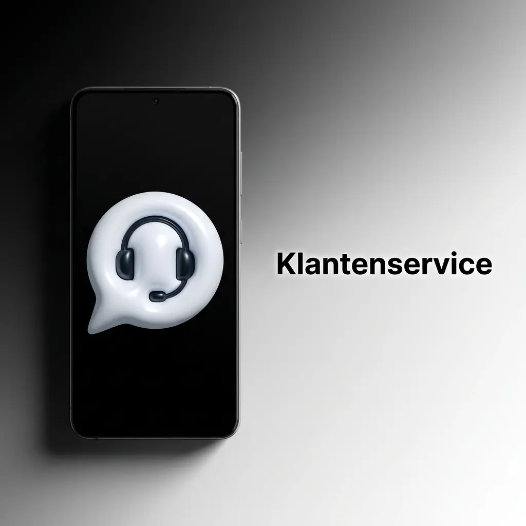 Klantenservice medewerker die hulp biedt
