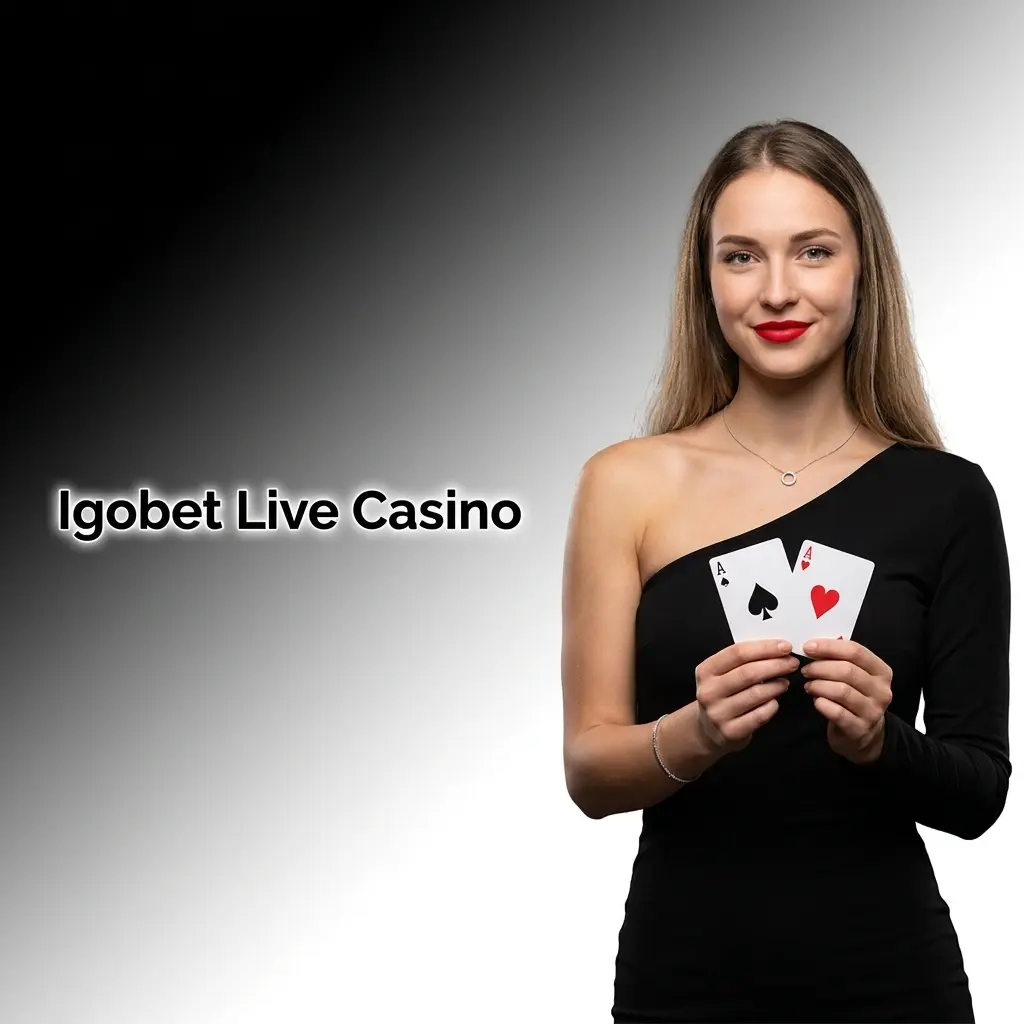 Live casino dealer aan een speeltafel