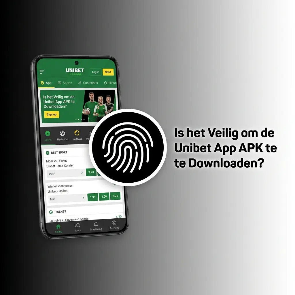 Veilig downloaden van de Unibet app APK