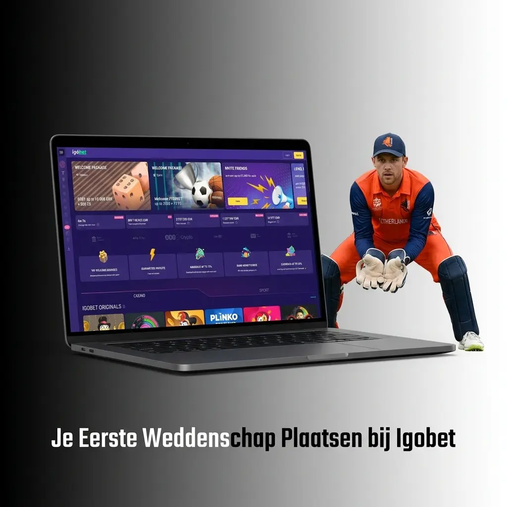 Eerste weddenschap plaatsen bij Igobet