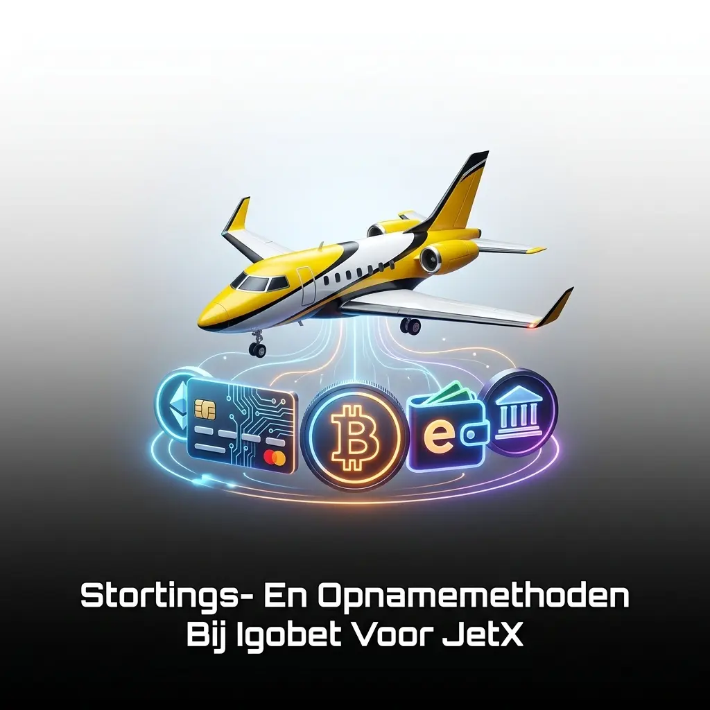 Stortings- en opnamemethoden bij Igobet voor JetX