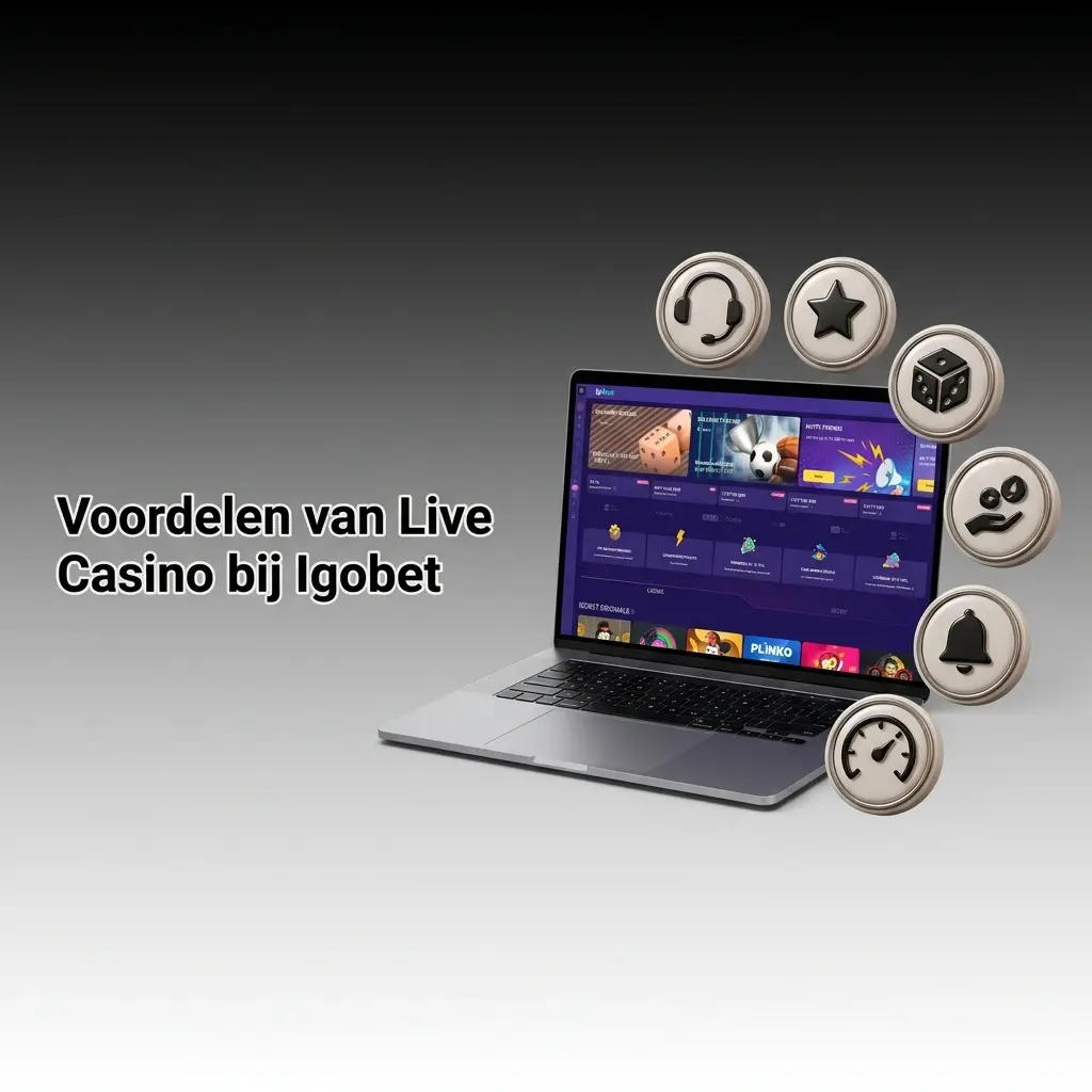 Live casino tafel bij Igobet